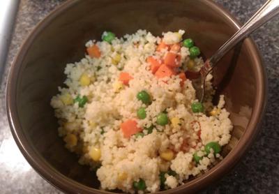 Couscous w/ veggies